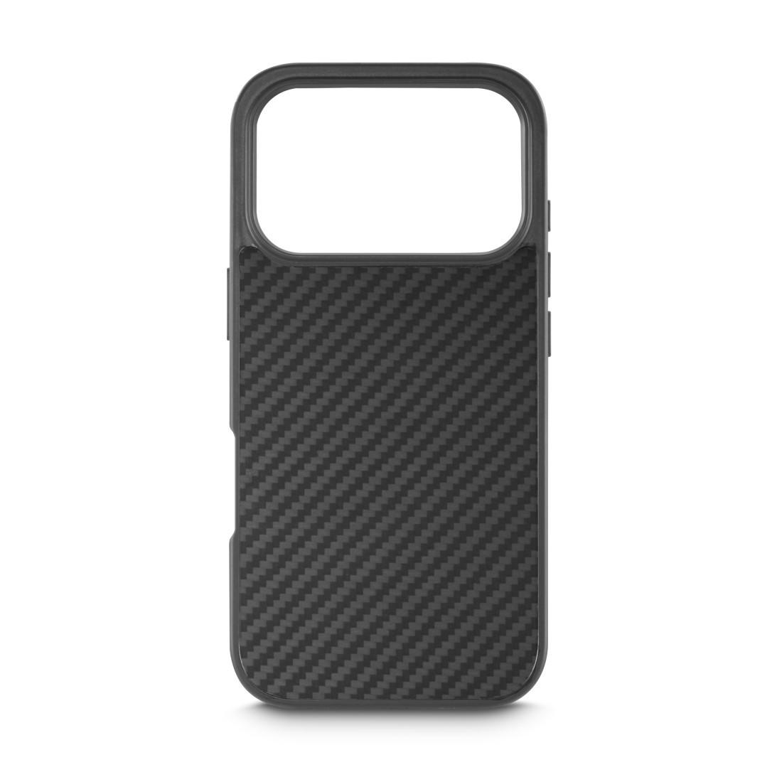 Cover "Robust Carbon" für Apple iPhone 17 Pro Max, Schwarz (00080458) Handyhülle