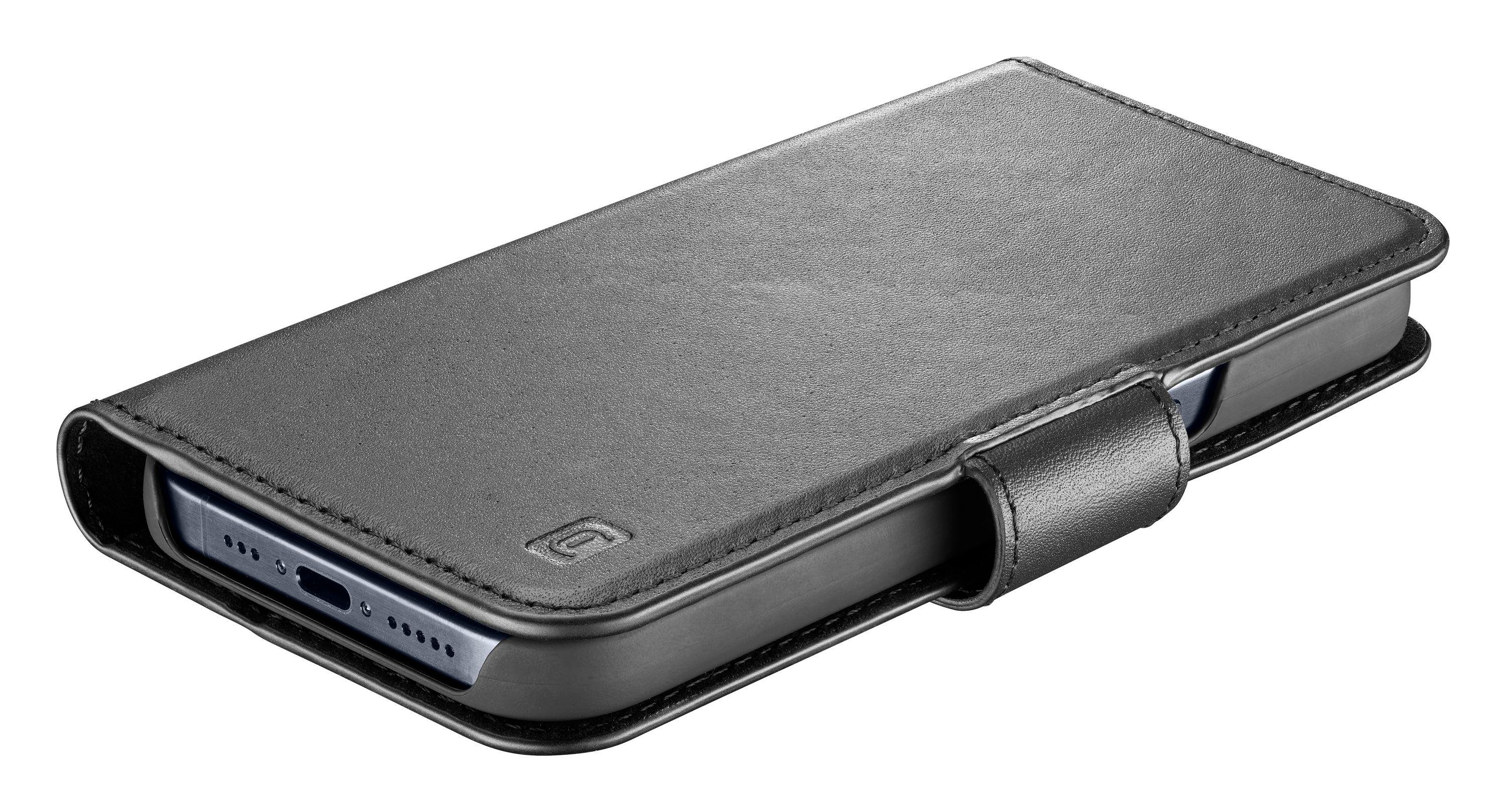 Book Case New Supreme für Apple iPhone 15 Pro Black (60538) Handyhülle
