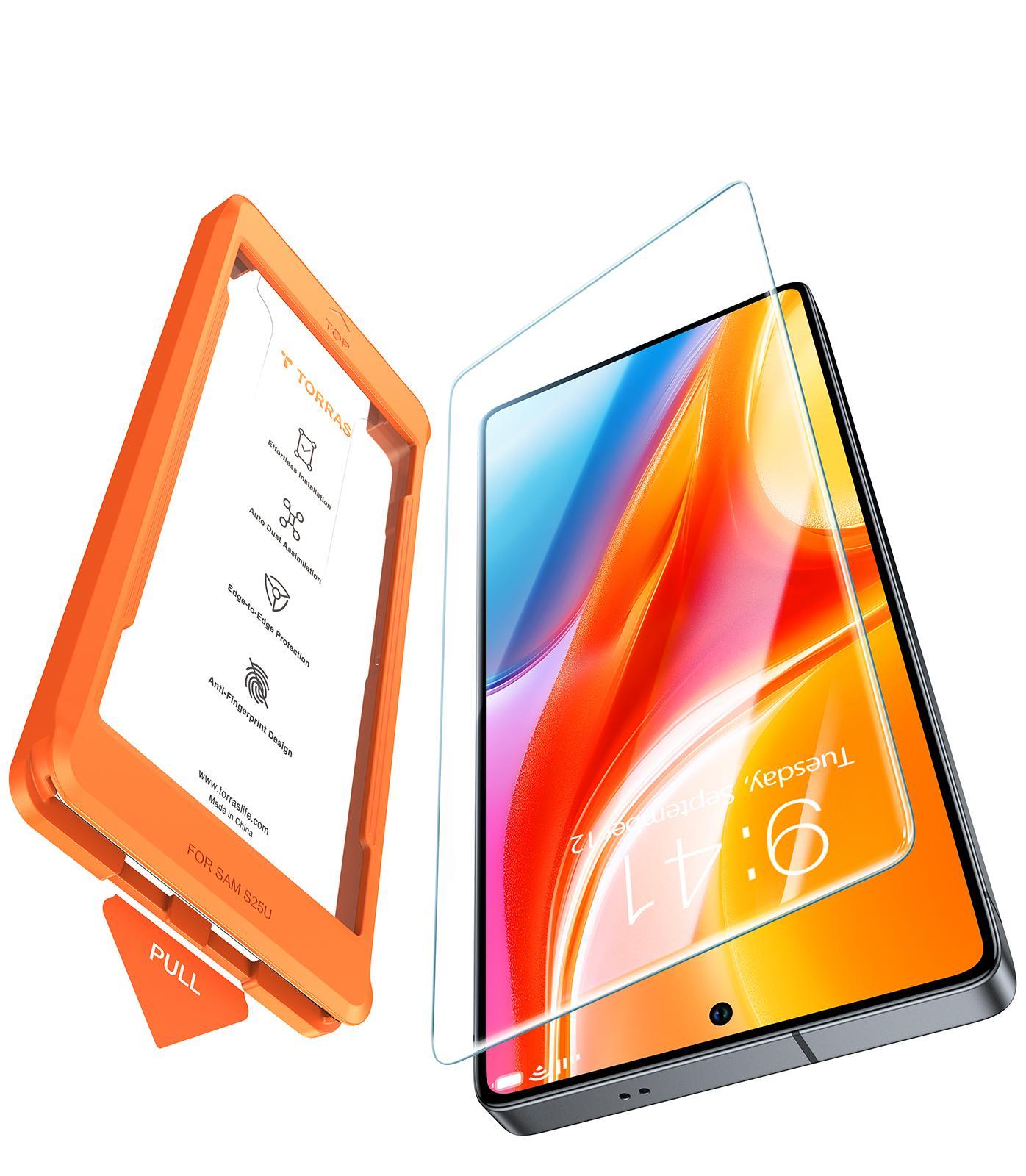 Install Master(1 pack) für S25+ Clear Schutzglas