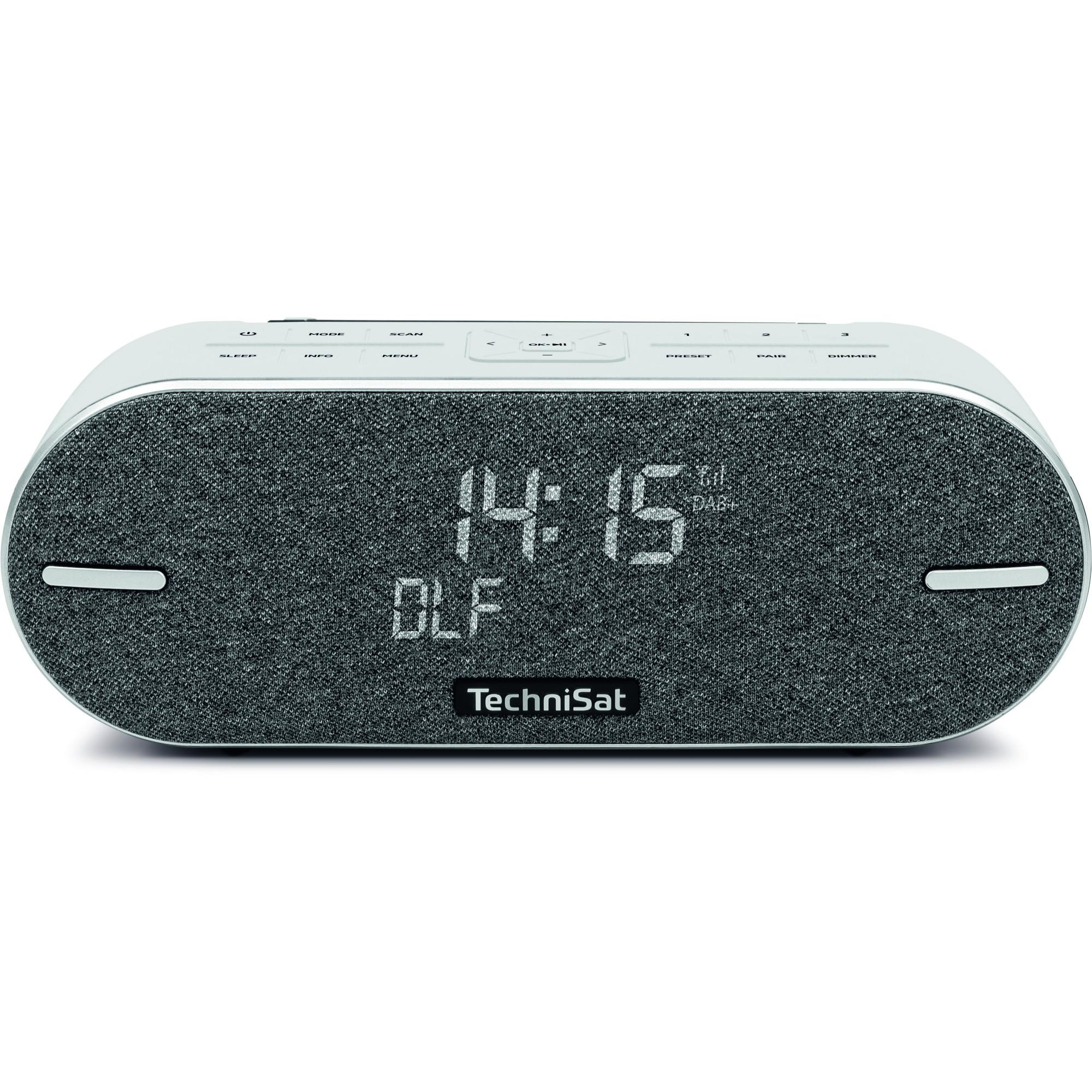 Bluetooth-Lautsprecher mit DAB+/FM Radio DIGITRADIO BT 2 lichtgrau