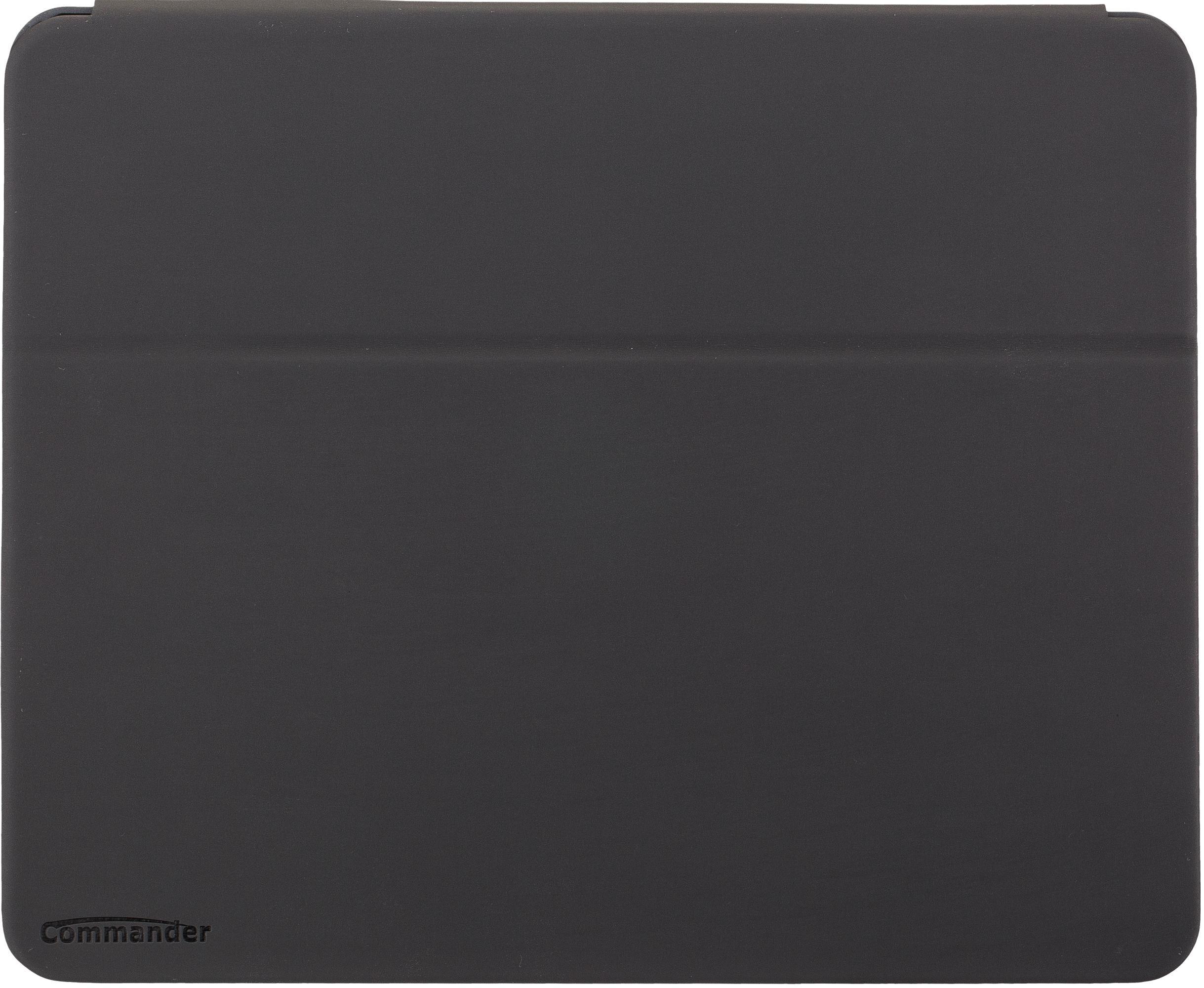 COMMANDER BOOK CASE Soft Touch Black für Apple iPad 10.9" 2022 (10. Gen.) (20479)
