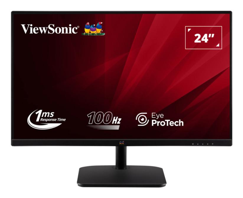 VA2432-MHD-3, Schwarz, 24 Zoll, Full HD, IPS, 100 Hz, 1 ms Monitor