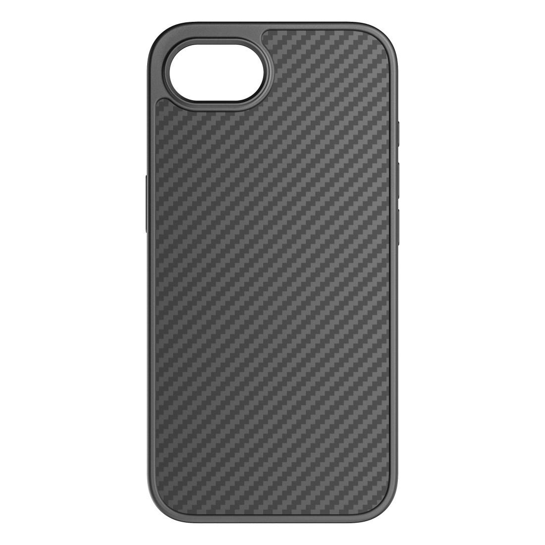 Cover "Robust Carbon" für Apple iPhone 16e, Schwarz (00229685)