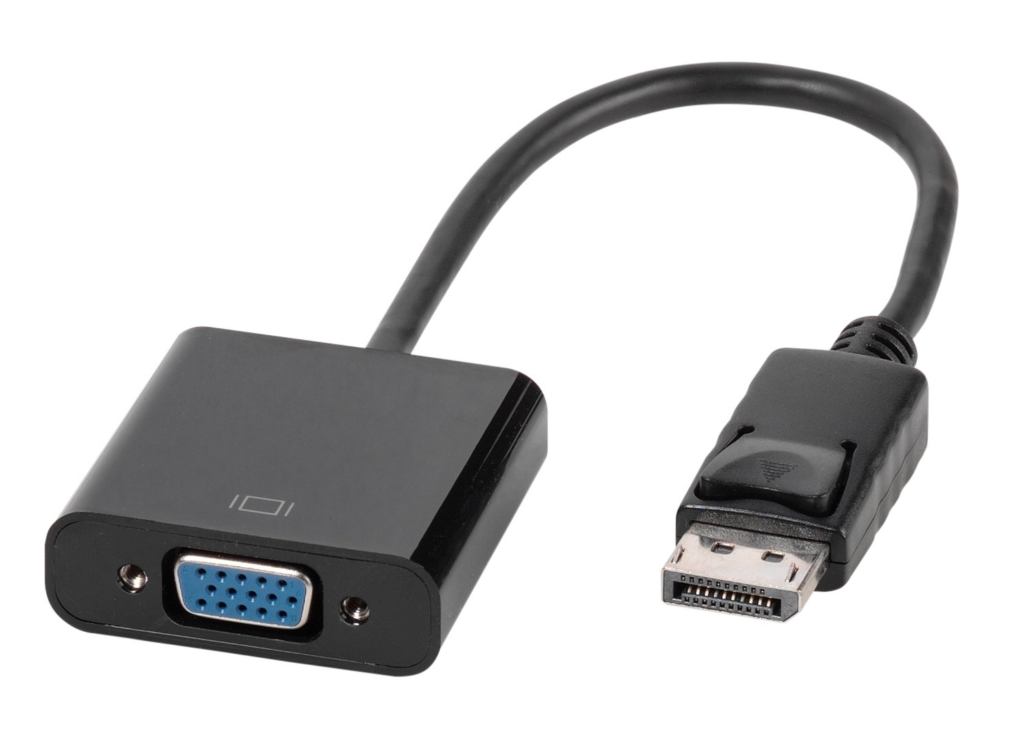 DisplayPort - VGA Adapter, DisplayPort Stecker - 15 pol. HD Buchse, 0,15m (45519)