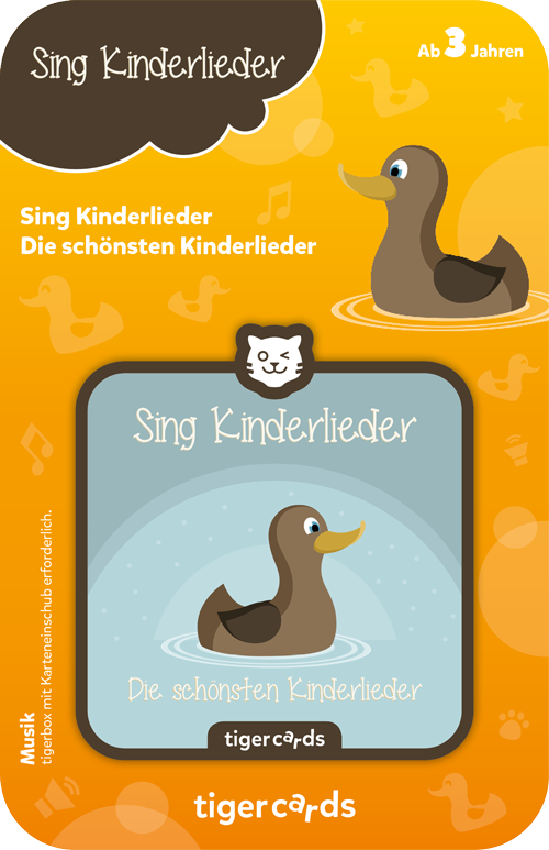 tigercard Sing Kinderlieder: Die schönsten Kinderlieder