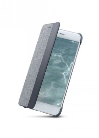 Flip View Cover für Huawei P10 hellgrau