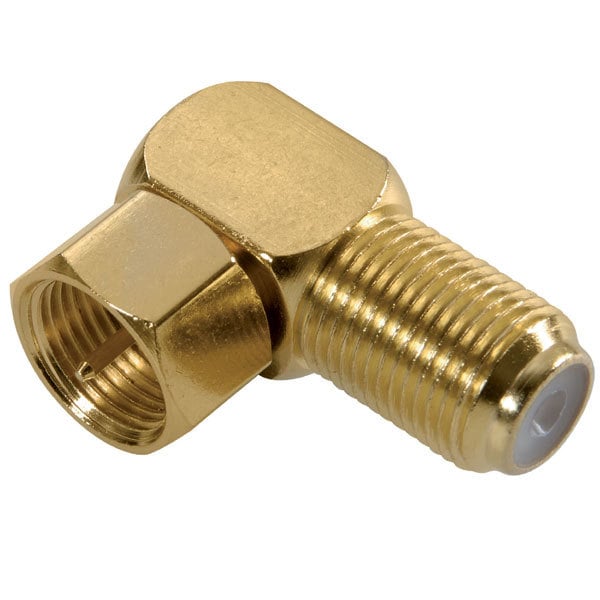 SAT F-Winkeladapter 7/152-N vergoldet (43078)