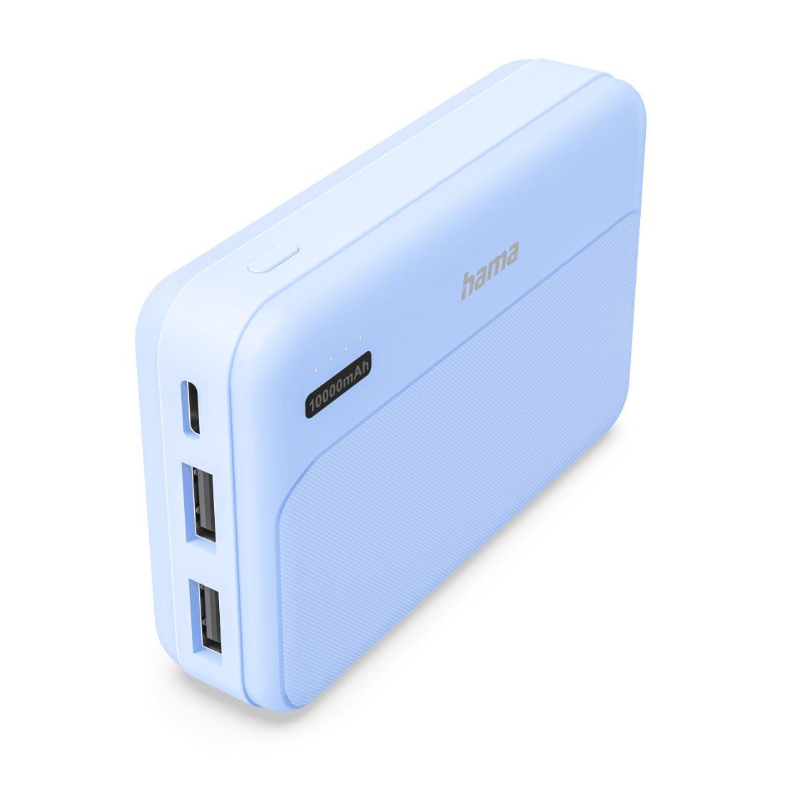 Power Pack "Pocket 10", 10000mAh, Ausgänge: 2x USB-A, Blau (00201772)