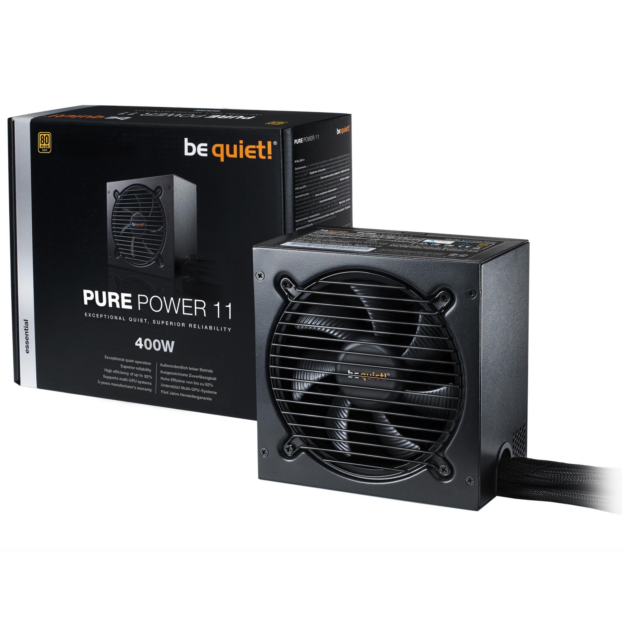 Pure Power 11 400W PC-Netzteil, Schwarz