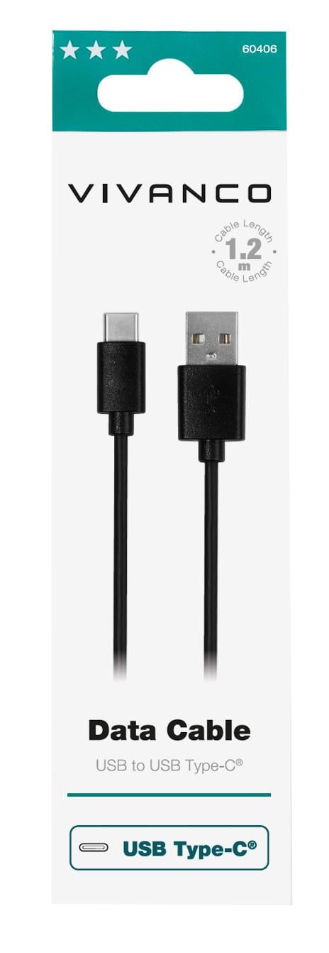 Charging Cable, USB Type-C™ Daten- und Ladekabel, 1.2m (60406)