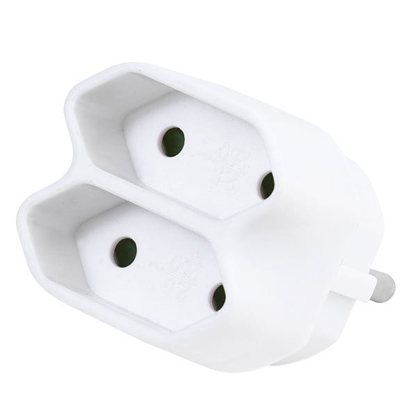 2-fach Schuko / Euro Adapter (7295)