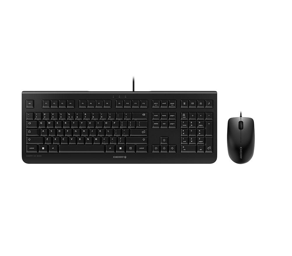 DC 2000 kabelgebundenes Desktop-Set, Schwarz