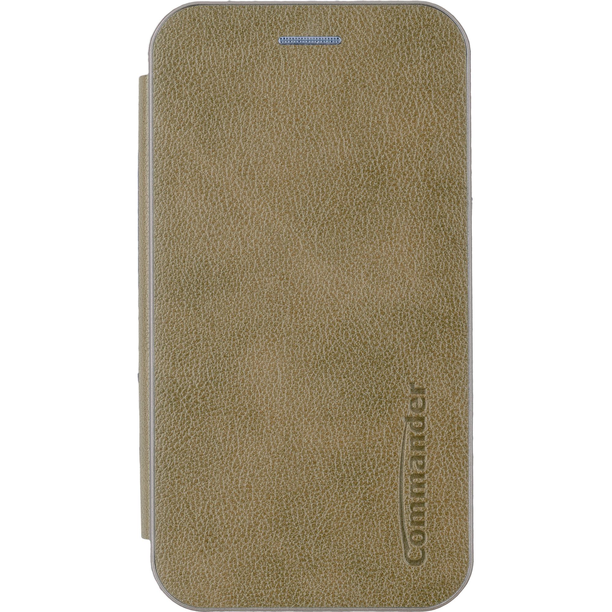 CURVE Book Case DELUXE für Apple iPhone 14/ 13 Elegant Royal Gold Handyhülle