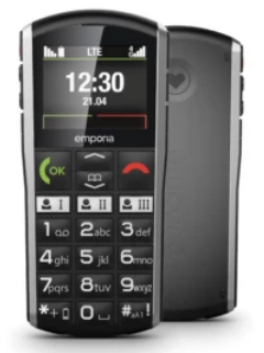 SIMPLICITY LTE schwarz Handy