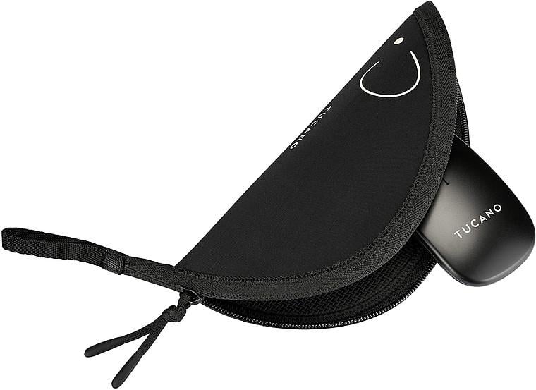 TOPO faltbare Mousepad-Tasche inkl. Wireless-Maus, schwarz