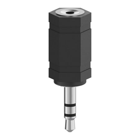 Audio-Adapter, 3,5-mm-Klinken-St. Stereo - 2,5-mm-Klinken-Kuppl. Stereo
