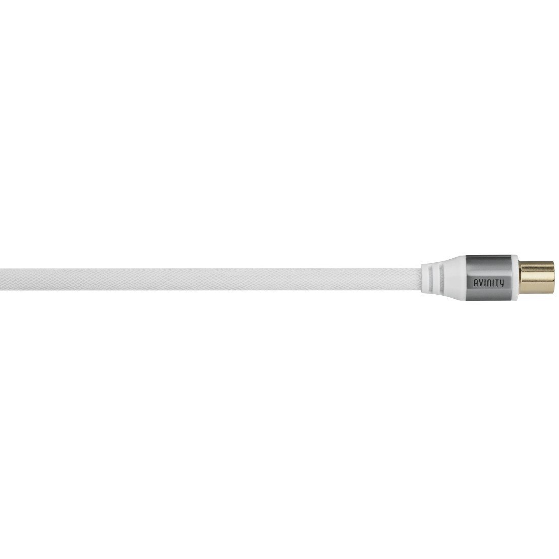 Antennen-Kabel, Koax-Stecker - Koax-Kupplung, Gewebe, verg., 110dB, 1,5 m (00127197)
