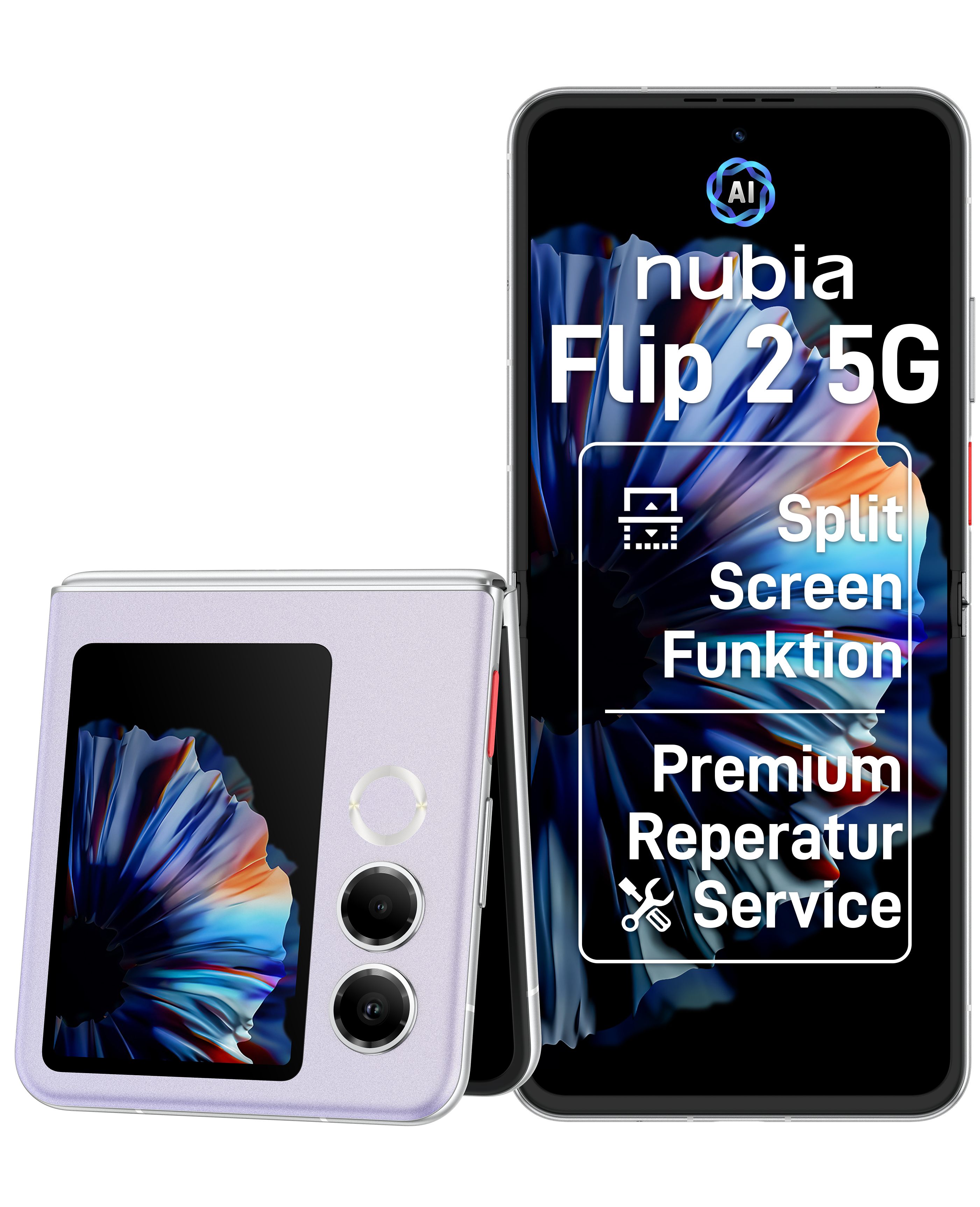 Flip 2 5G 256GB Lilac Purple Smartphone