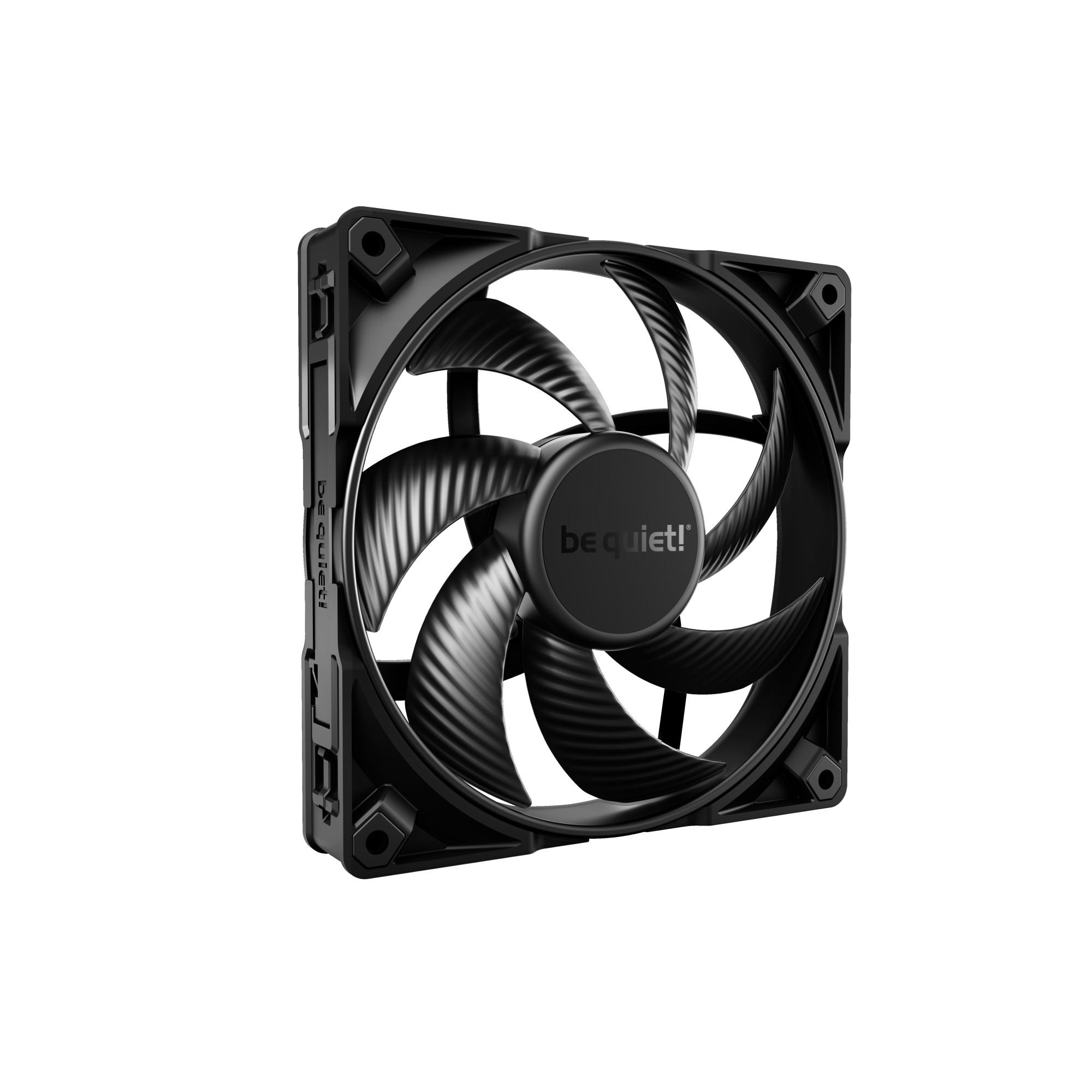 Silent Wings PRO 4 140mm PWM, Schwarz, Gehäuselüfter