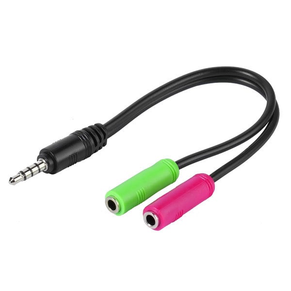 Kopfhörer / Headset Adapter 3,5 mm, 0,1m (45499)