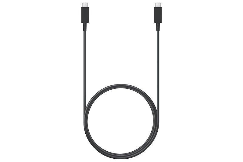 EP-DX510 USB Type-C auf USB Type-C Kabel (1,8 m, 5A), Schwarz USB-C auf USB-C Kabel