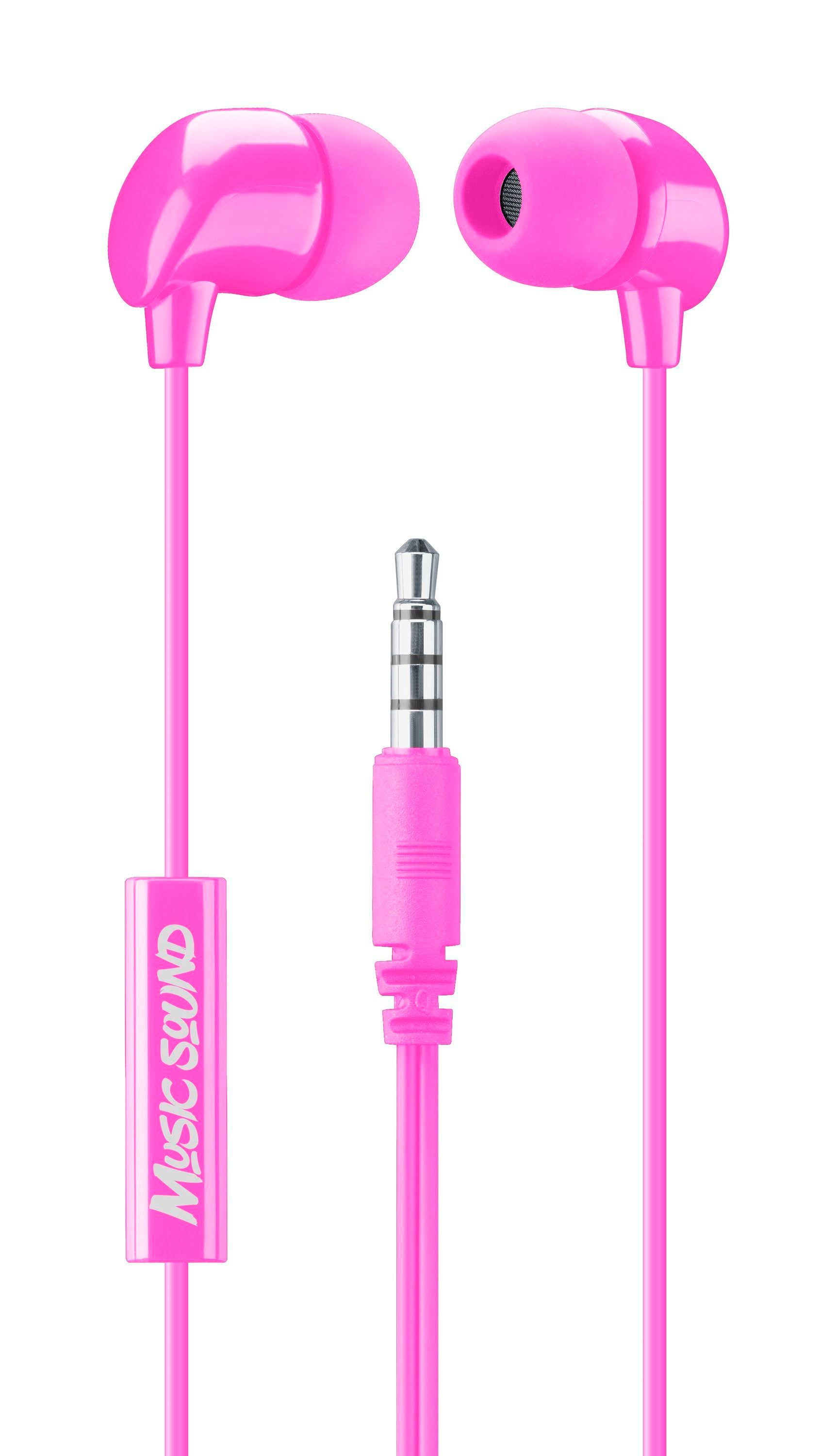 Music & Sound IN-EAR Earphones Pink (60586) In-Ear Kopfhörer