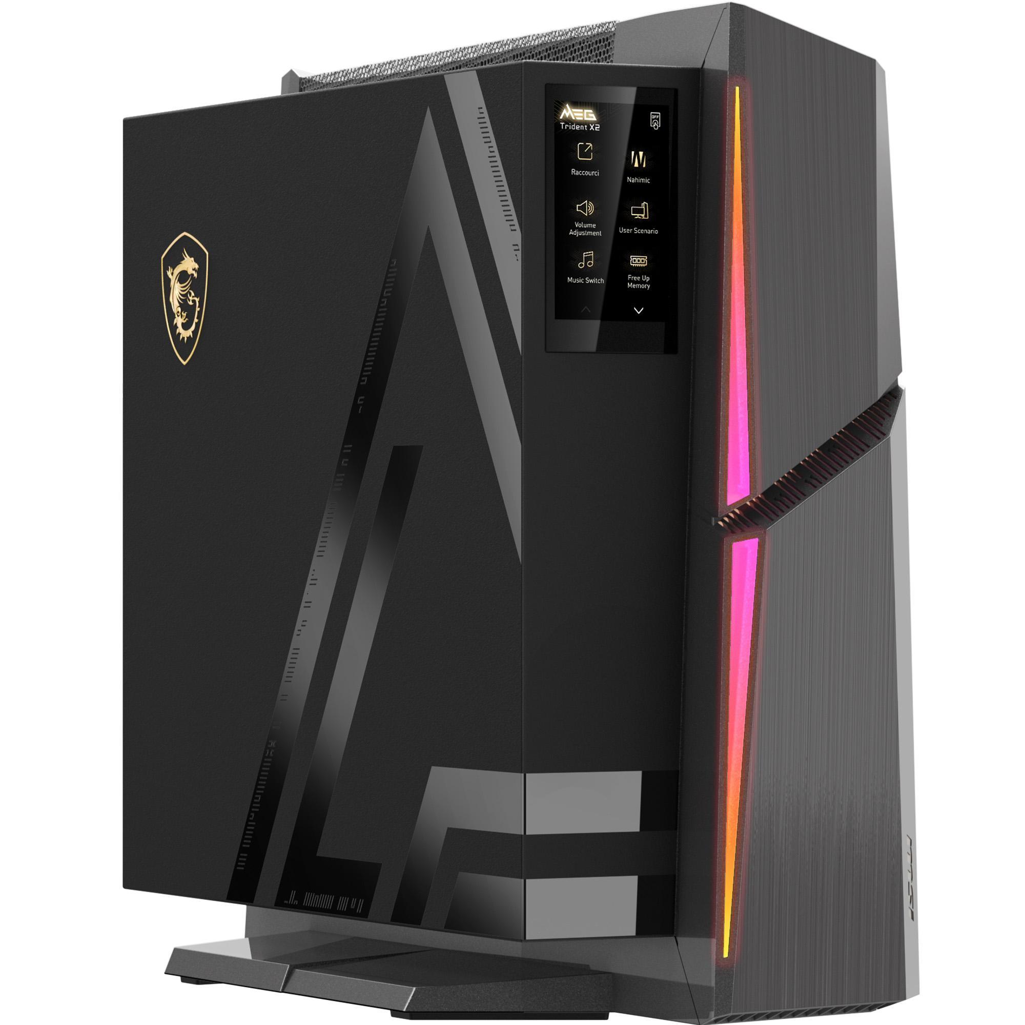 Gaming-PC MEG Trident X2 14NUF7-400DE, Schwarz, Intel Core i7-14700KF, 32 GB, 1 TB M.2 SSD, RTX 4070 Ti SUPER