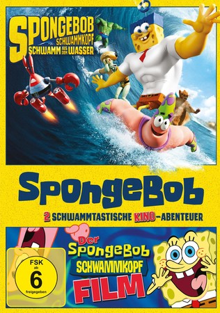 DVD SpongeBob Schwammkopf - Der Film & Schwamm aus dem Wasser