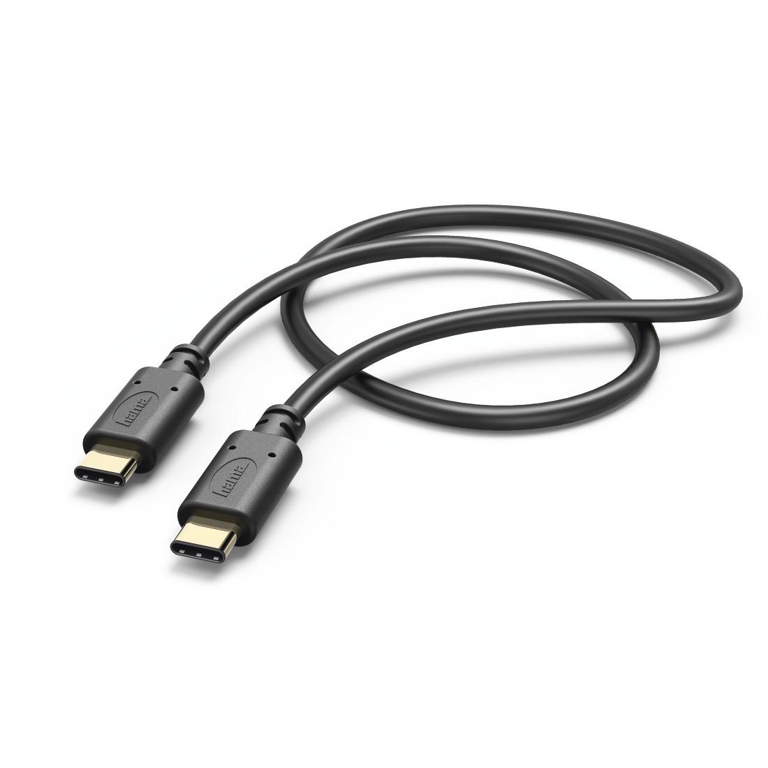 Lade-/Datenkabel, USB-C - USB-C, 1,5 m, Schwarz (00187294)