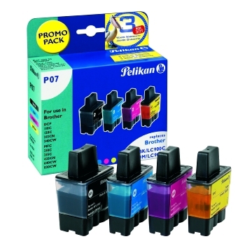 P07 - Brother LC900 MultiPack BK/C/M/Y Druckerpatrone