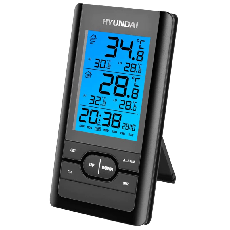 WS 1070 schwarz Wetterstation