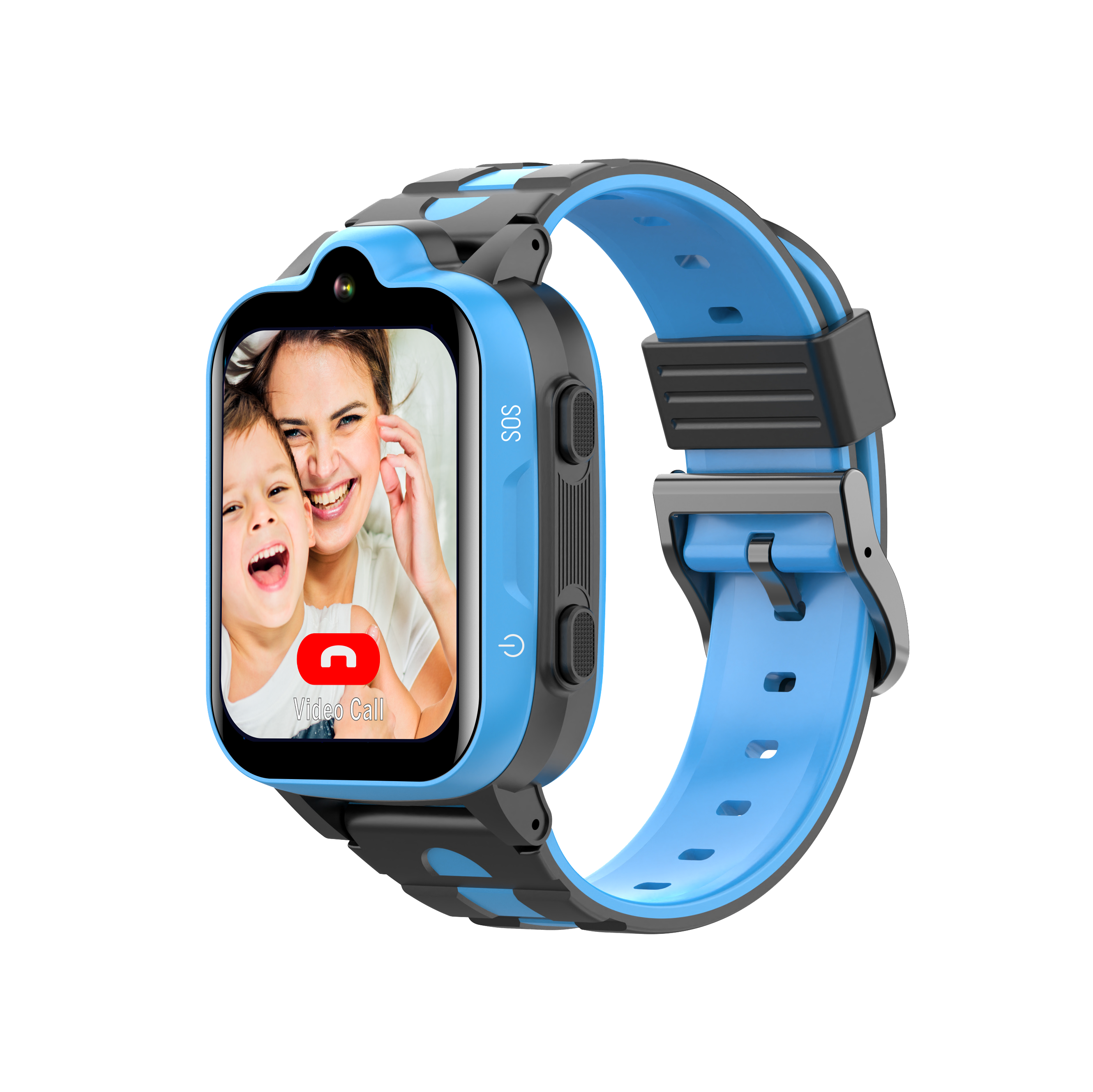 SW1 Kids Watch Black-Blue Smartwatch