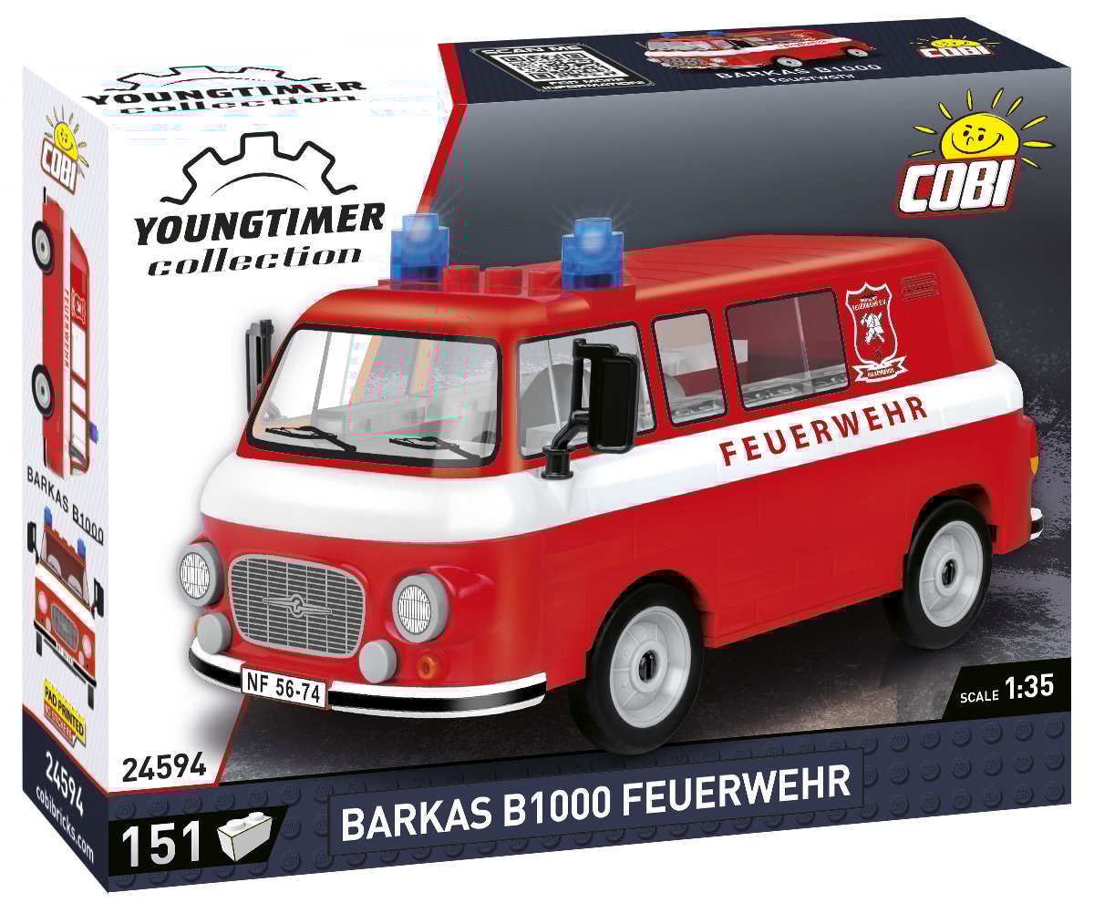 Cobi-Set Barkas B1000 Feuerwehr