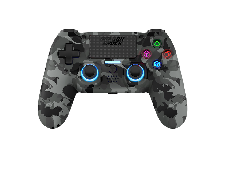 Dragonshock Controller Mizar Wireless, Grey Camo, PS4