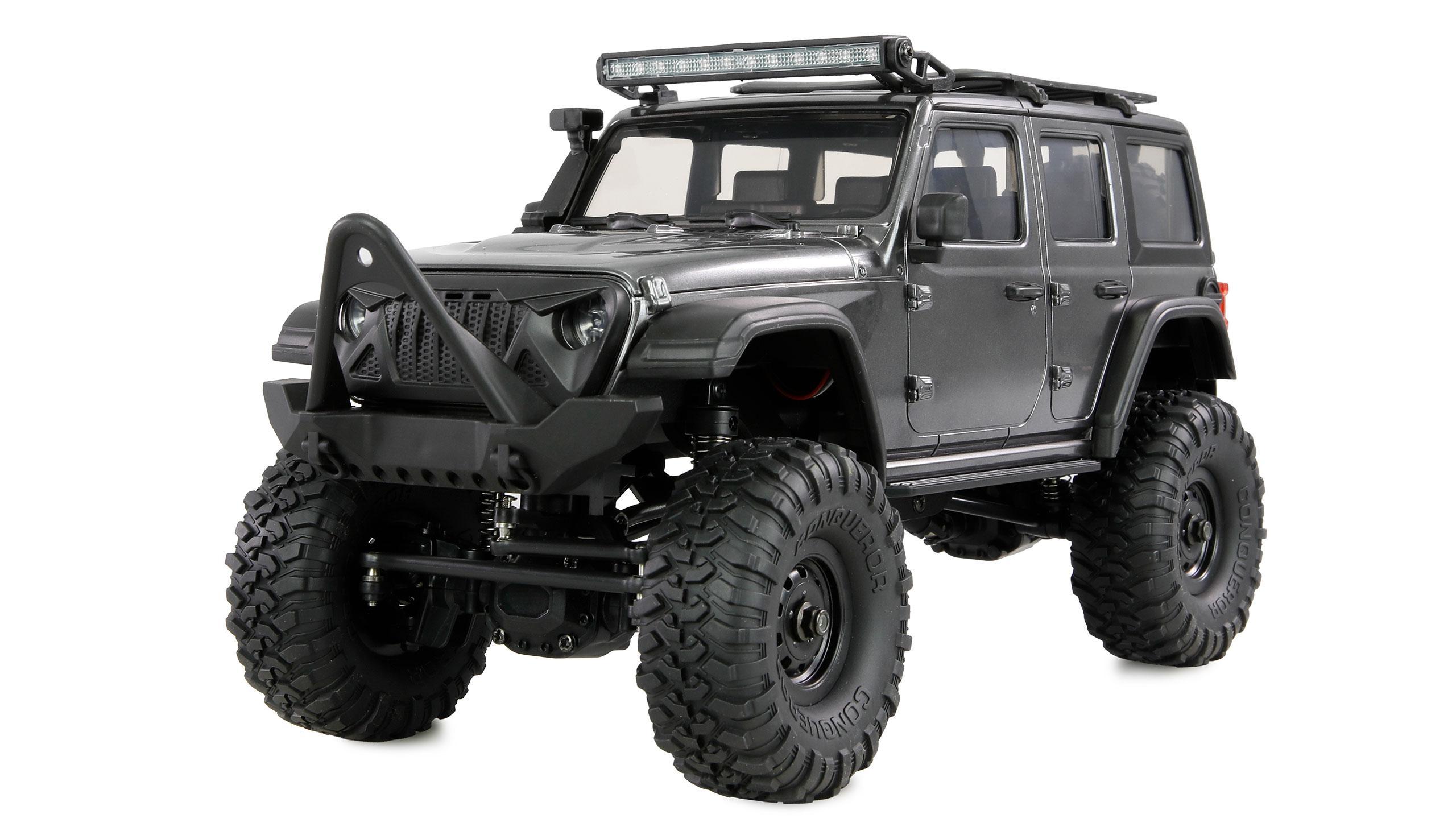 RC Crawler Mini-D90 AMXRock grau-22723 Ferngesteuertes Auto