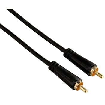 Audio-Kabel, Cinch-Stecker - Cinch-Stecker, Digital, vergoldet, 1,5 m (00122266)