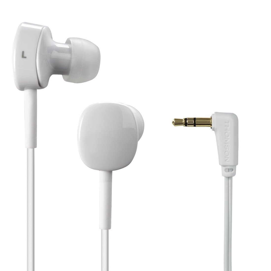 EAR3056W Kopfhörer, In-Ear, Winkelstecker, Weiß (132620)