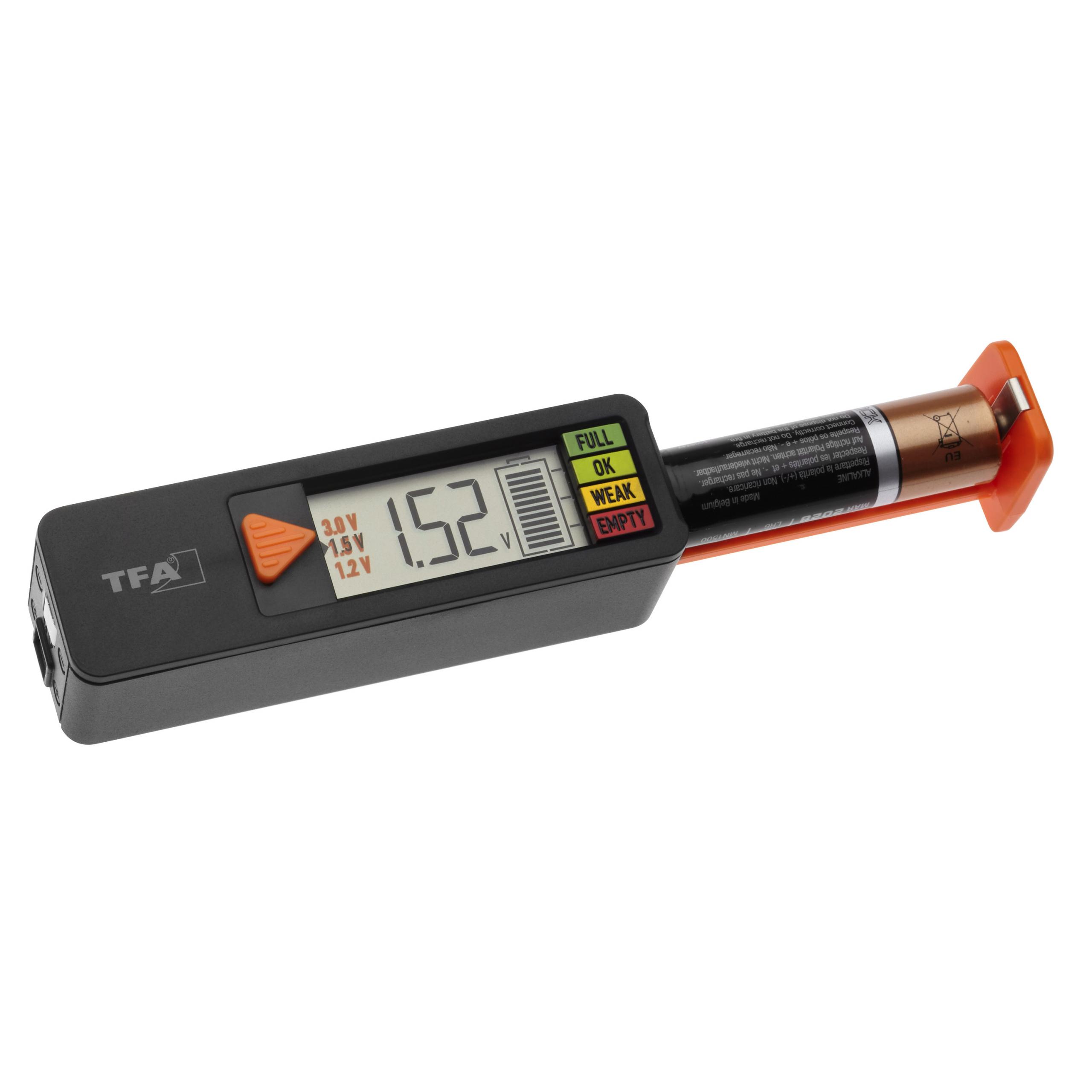 Batterietester BatteryCheck 98.1126 Schwarz