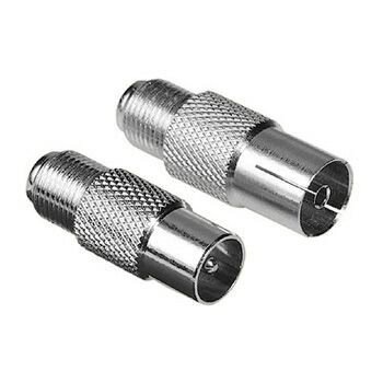 SAT-Adapter-Set F-Kupplung - Koax-Stecker/F-Kupplung - Koax-Kupplung (00047415)