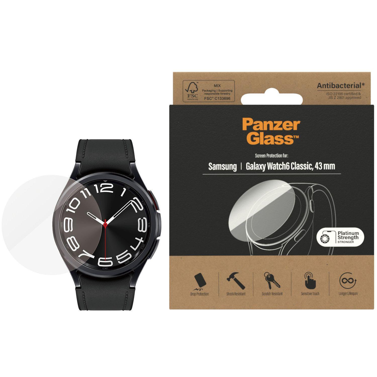 Displayschutz für Samsung Galaxy Watch6 Classic, 43 mm (3685)