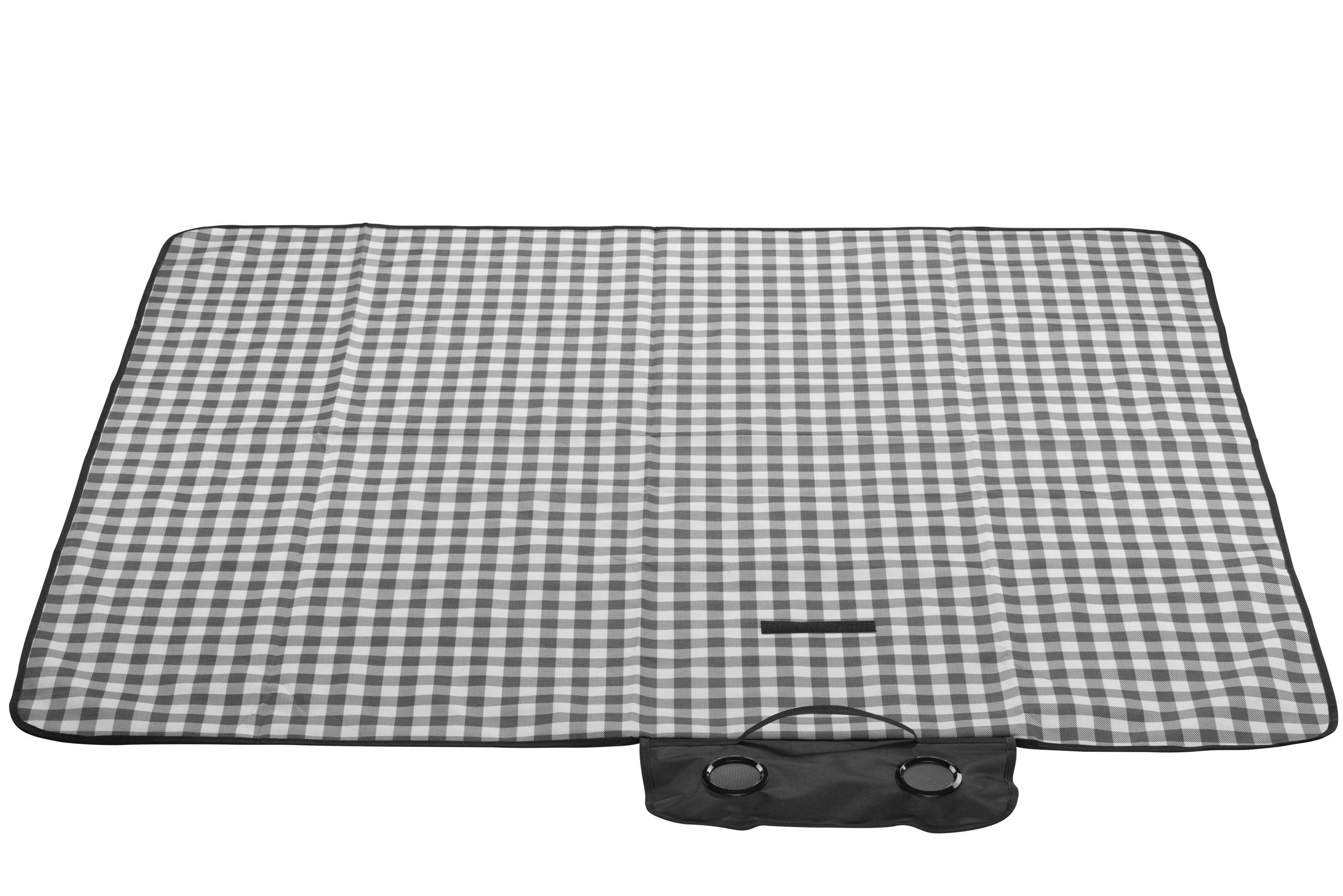 Bluetooth Speaker Picnic Blanket Black (60799)