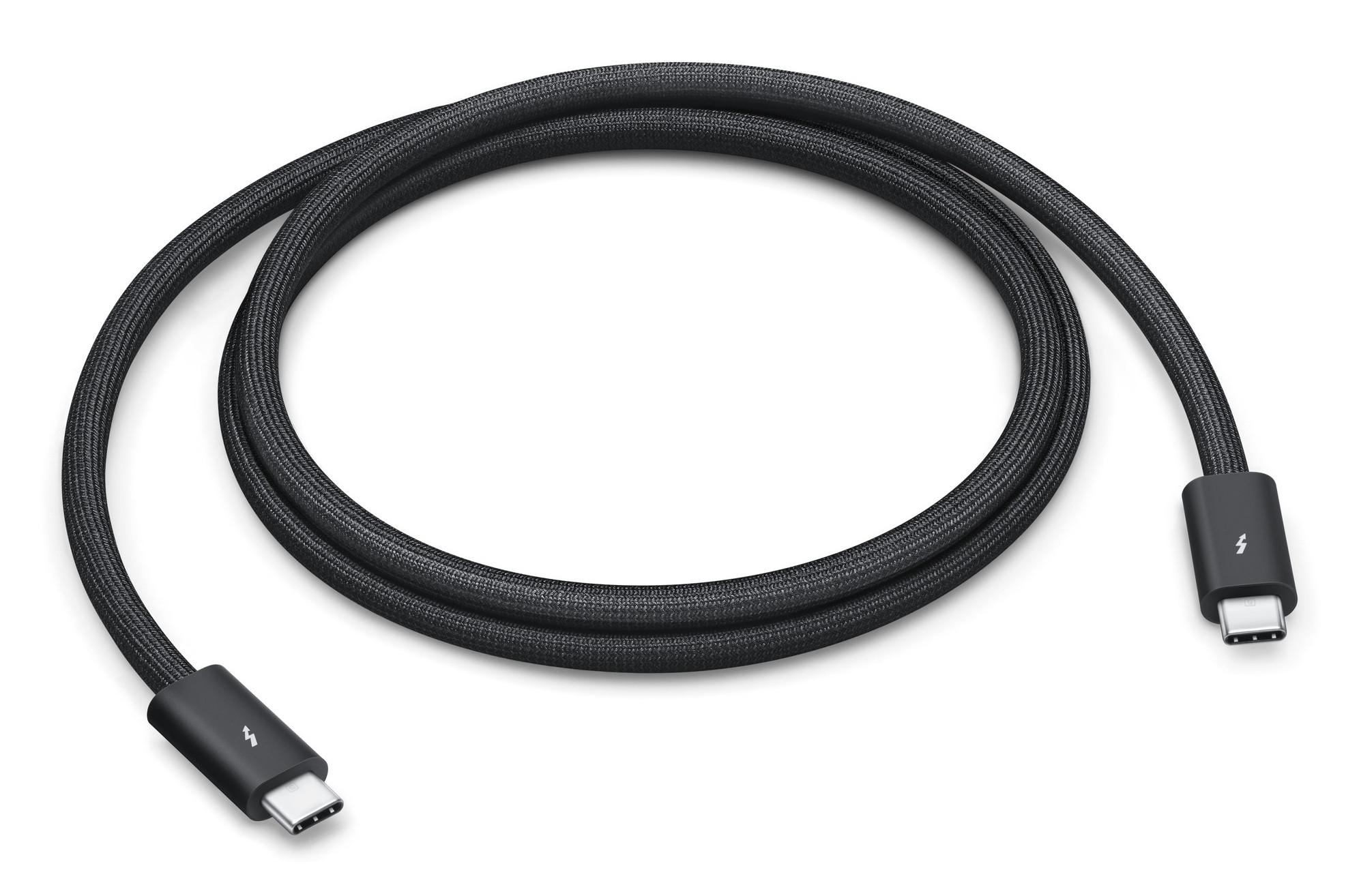 Thunderbolt 5 (USB-C) Pro Kabel (1 m), Schwarz
