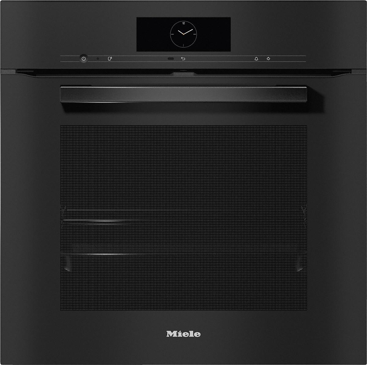 H 7860 BP Odsidianschwarz Einbau-Dampfbackofen