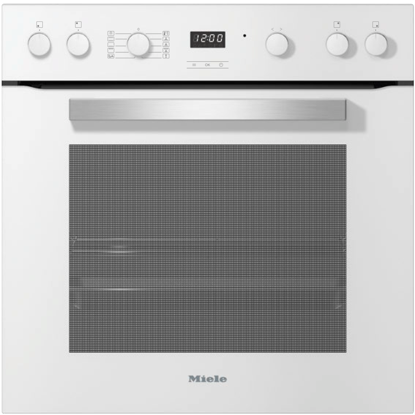 Einbauherd H 2455 E ACTIVE Brillantweiß
