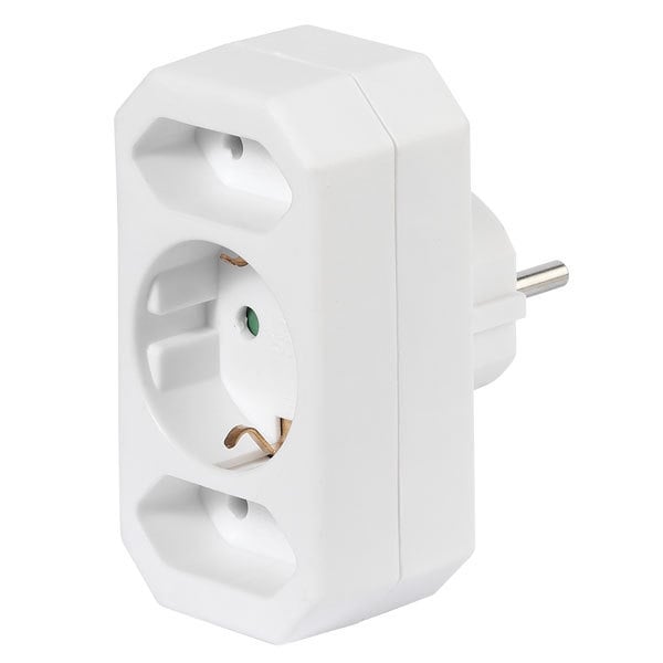 3-fach Schuko / Euro Adapter (17462)