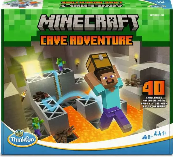 Minecraft Cave Adventure Brettspiel