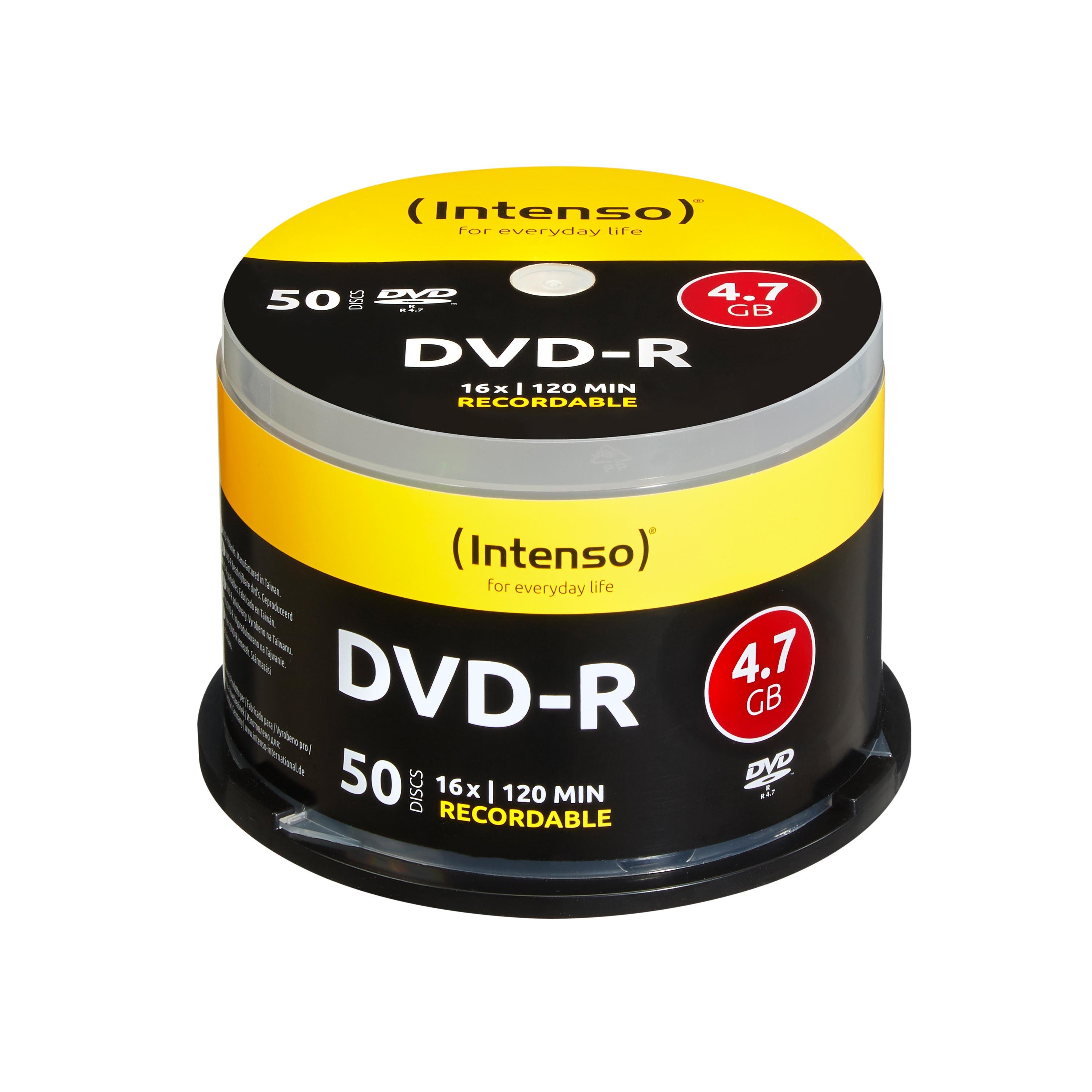 DVD-R 4.7GB, 16x, 50er Spindel DVD-Rohlinge