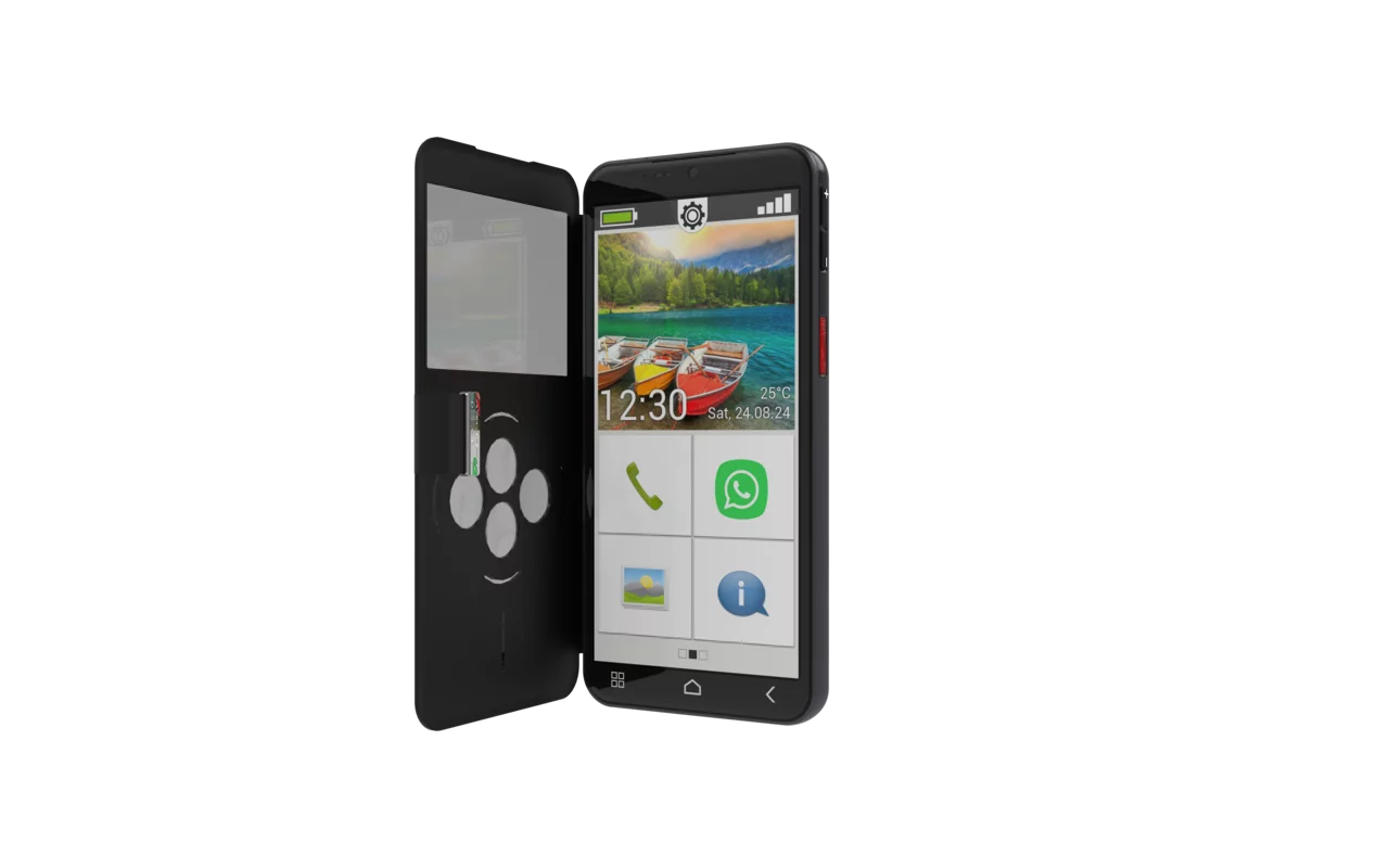 SMART.6lite 128GB, Schwarz Smartphone