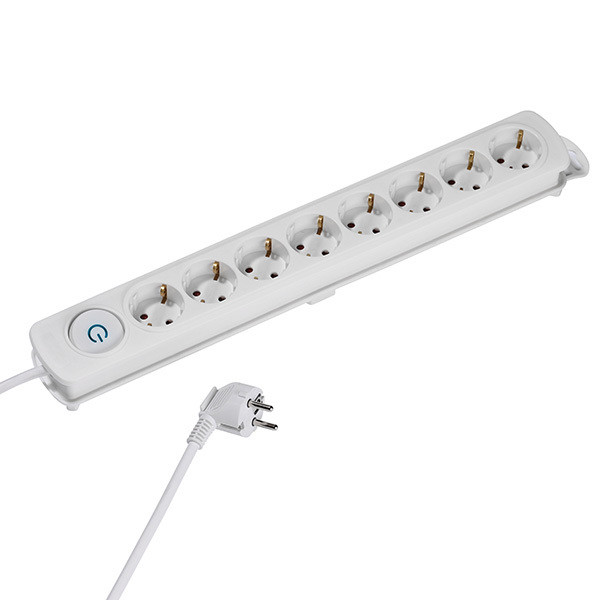 8-fach Steckdosenleiste, schaltbar (37651)