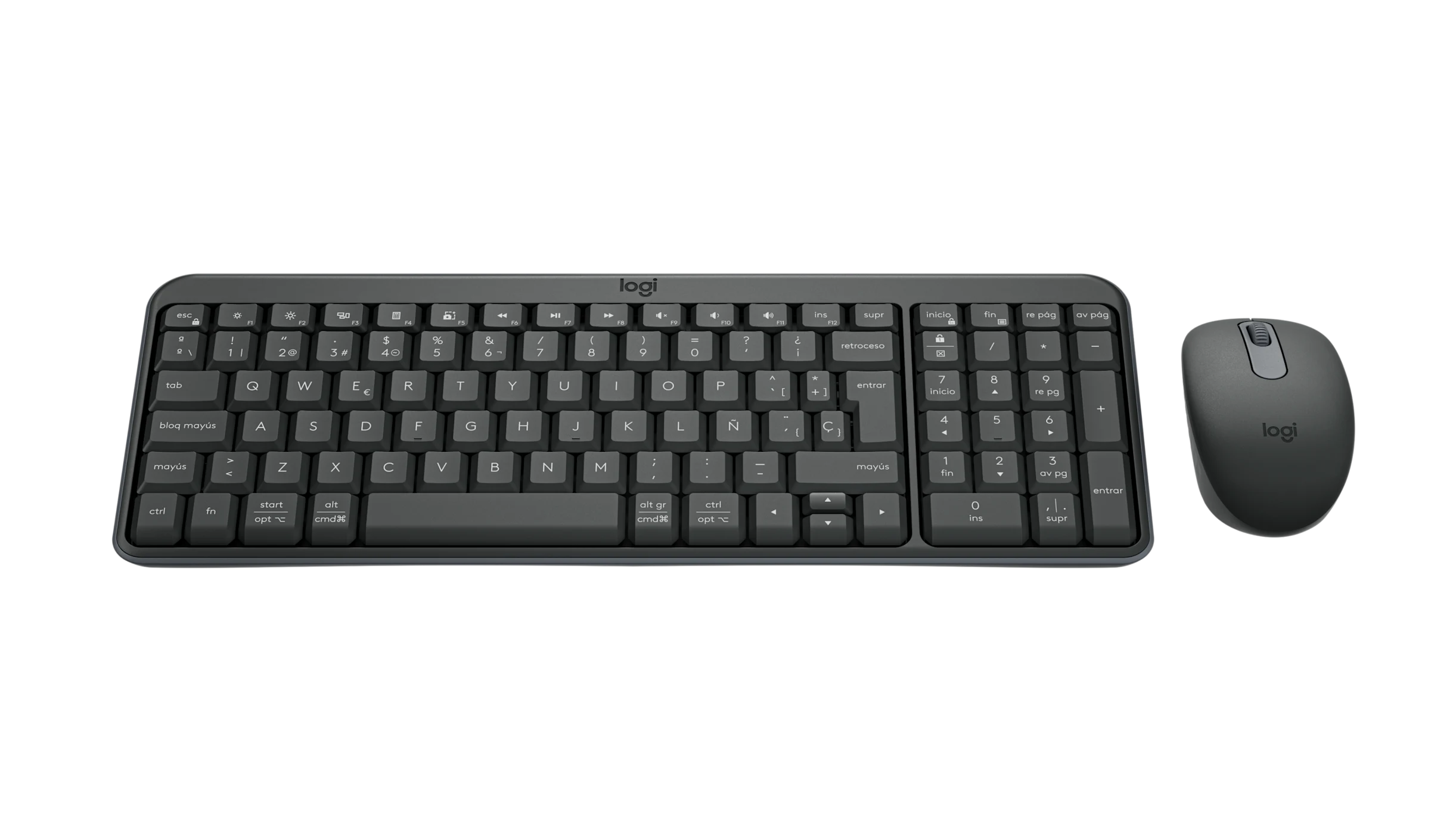 MK250 Compact Bluetooth Wireless Combo, Grafit